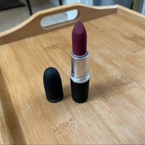 M.A.C Cosmetics Powder Kiss Lipstick Burning Love